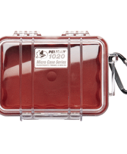 Pelican 1020 Micro Case Clear Red
