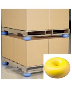Pelican-Hardigg Skidmate - Yellow (45-80 lbs. Wt. Load per Pad)