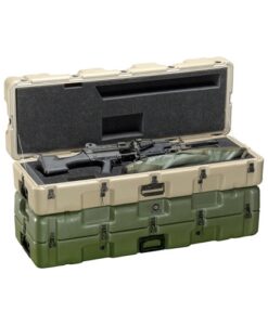 Single M249 Machine Gun Case - Cobalt Hardware