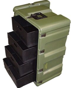 Med 4 Drawer - Mobile Medical Supply Cabinet