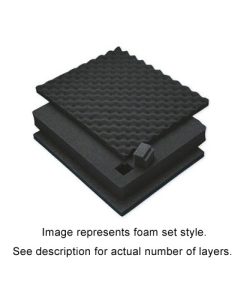 Pelican 1660 Case 5 pc. Replacement Foam Set