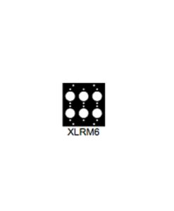 XLR Style Male Punchouts (UCP Series)