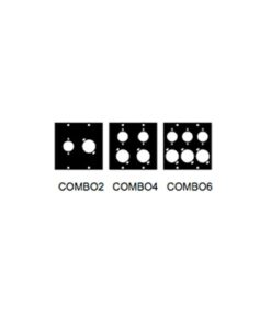 Combo Female/Male XLR Punchouts (UCP Series)