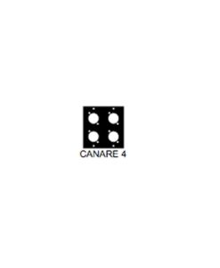 BNC Recessed Canare Panel Punchouts (UCP Series)